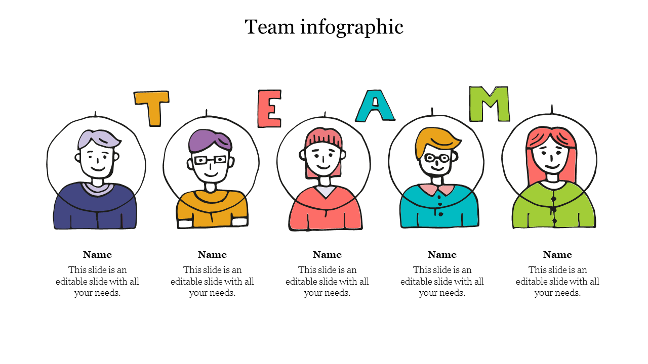 Creative Team Infographic PowerPoint Presentation